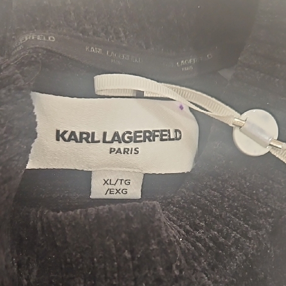 Karl Lagerfeld Men's Dark Sweater - Picture 2 of 4